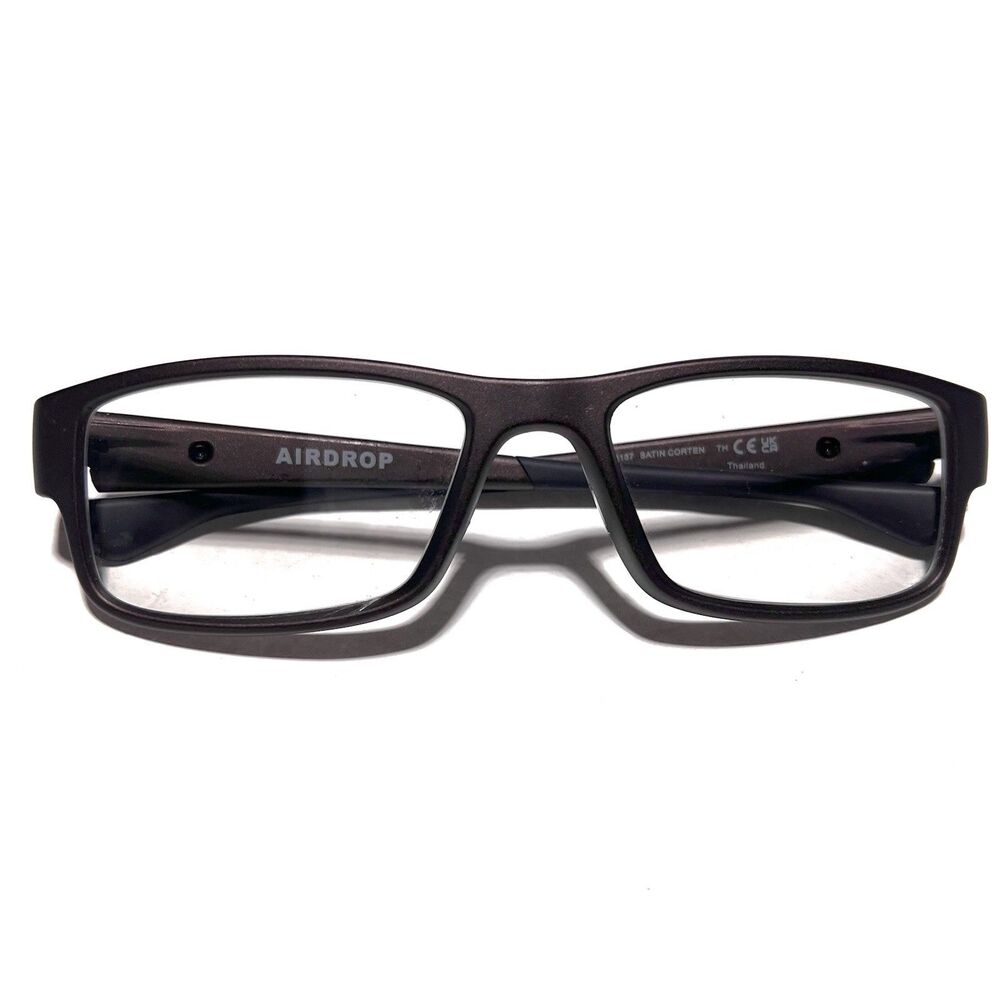 Oakley Eyeglasses Men's Airdrop OX8046-11 Satin Corten Dark Red Frames ONLY